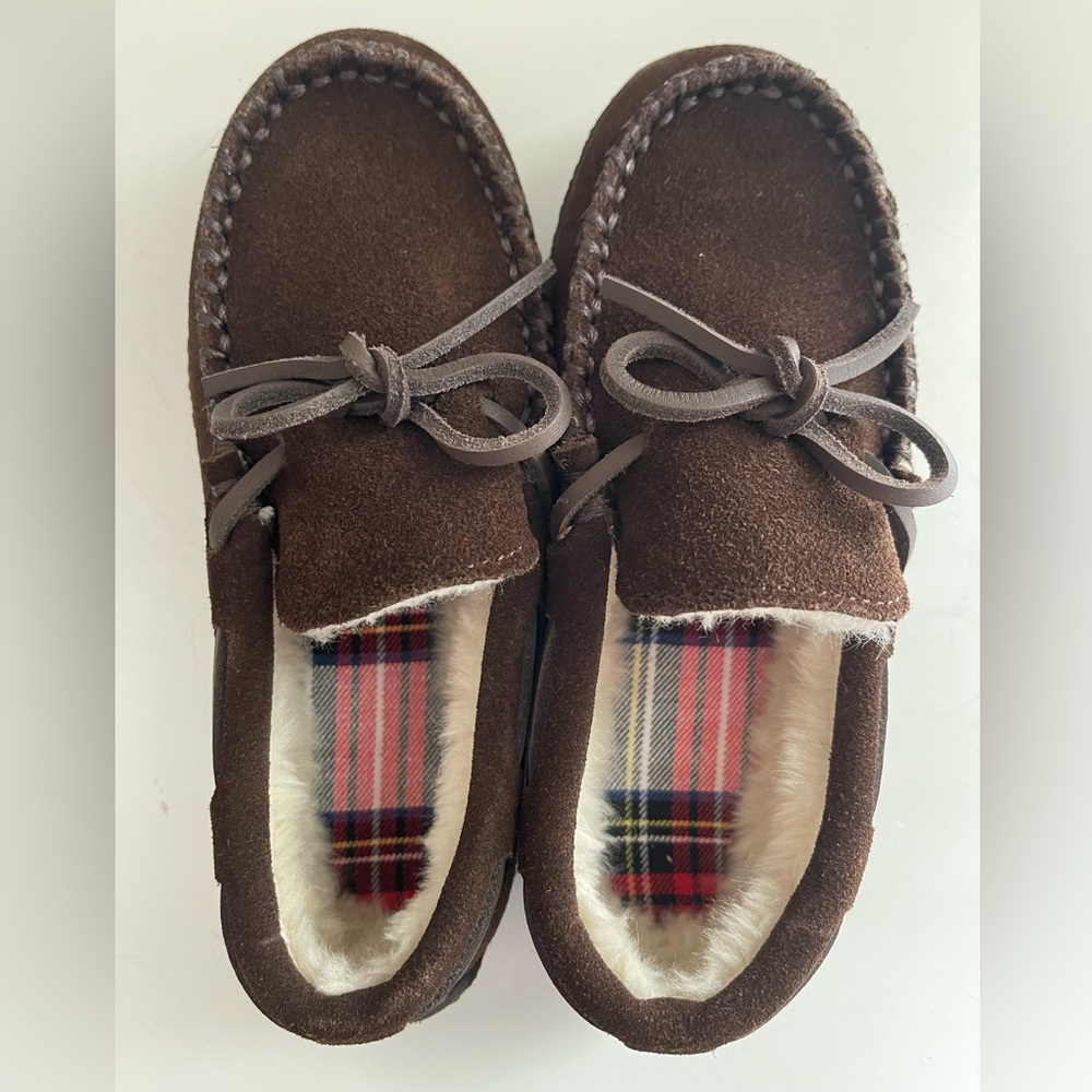 Boys Vineyard Vines Slippers - Dark Brown